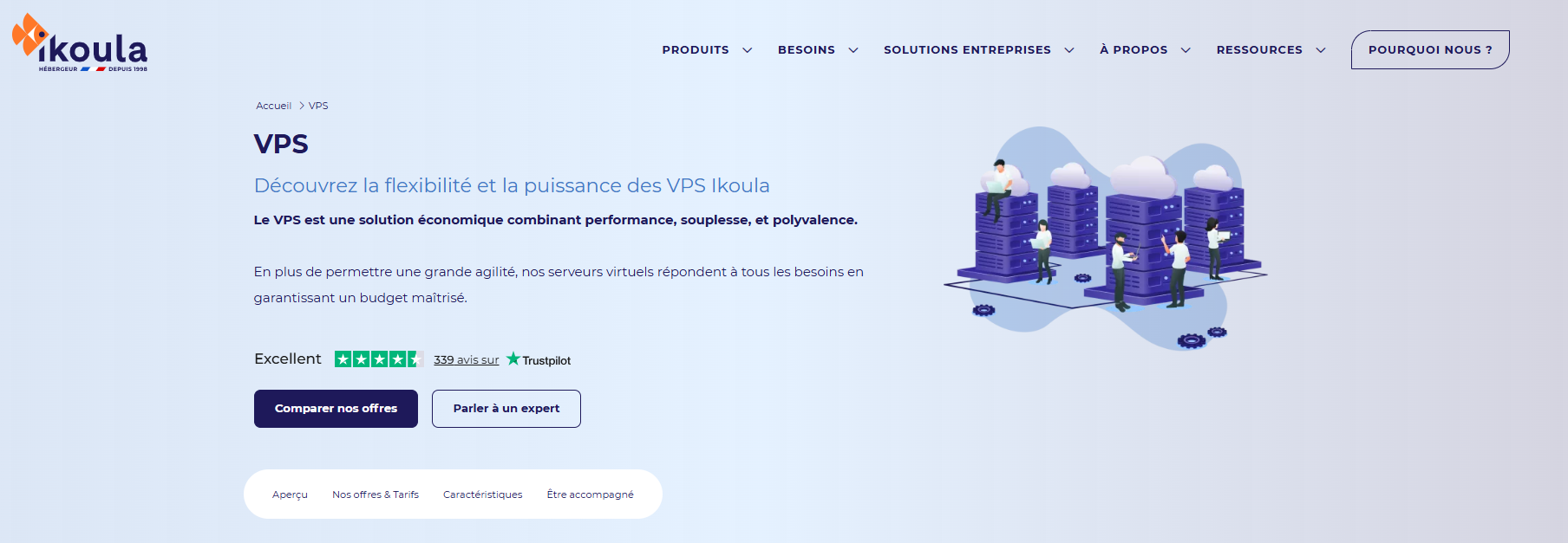 en choisissant le Cloud Computing, c’est au fournisseur de gérer les serveurs !