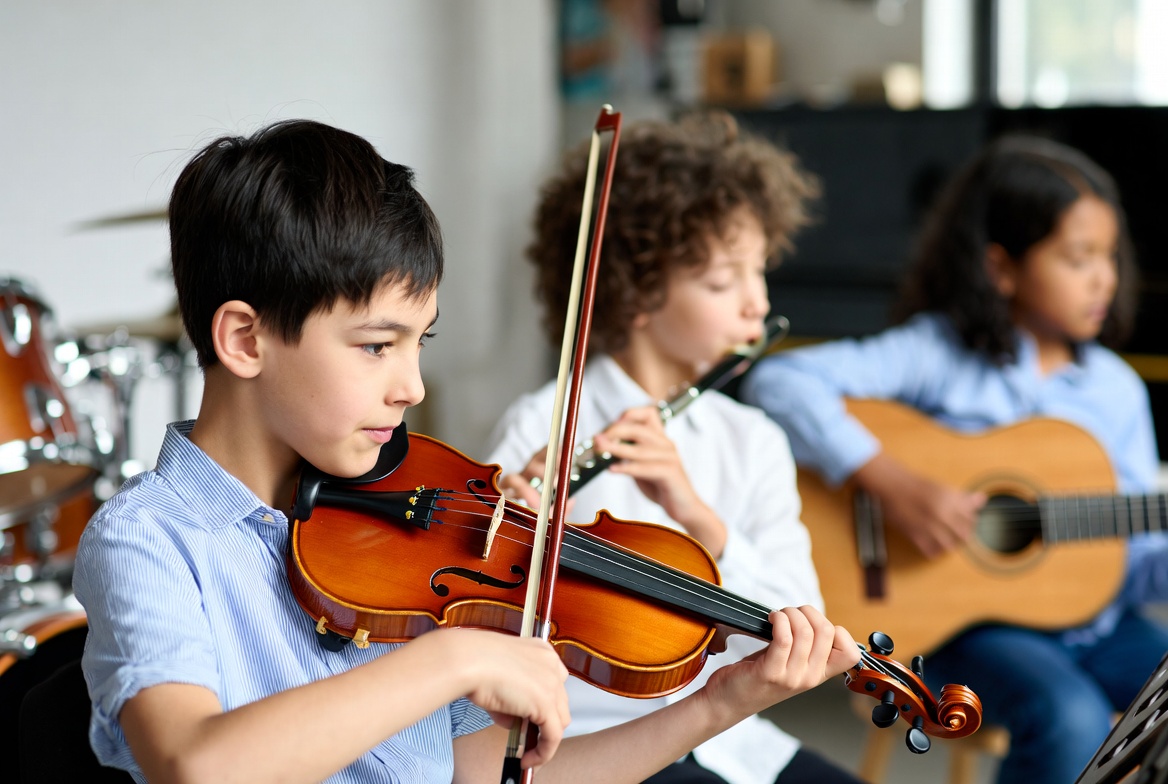 Les âges à partir desquels on peut inscrire un enfant à des cours de musique