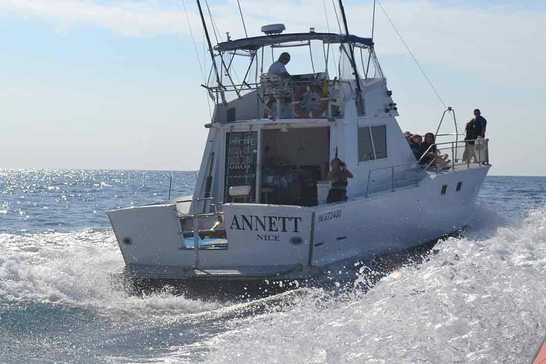 Pêche en bateau Paca ? Tentez l’aventure sur l’Annett (Mandelieu) !